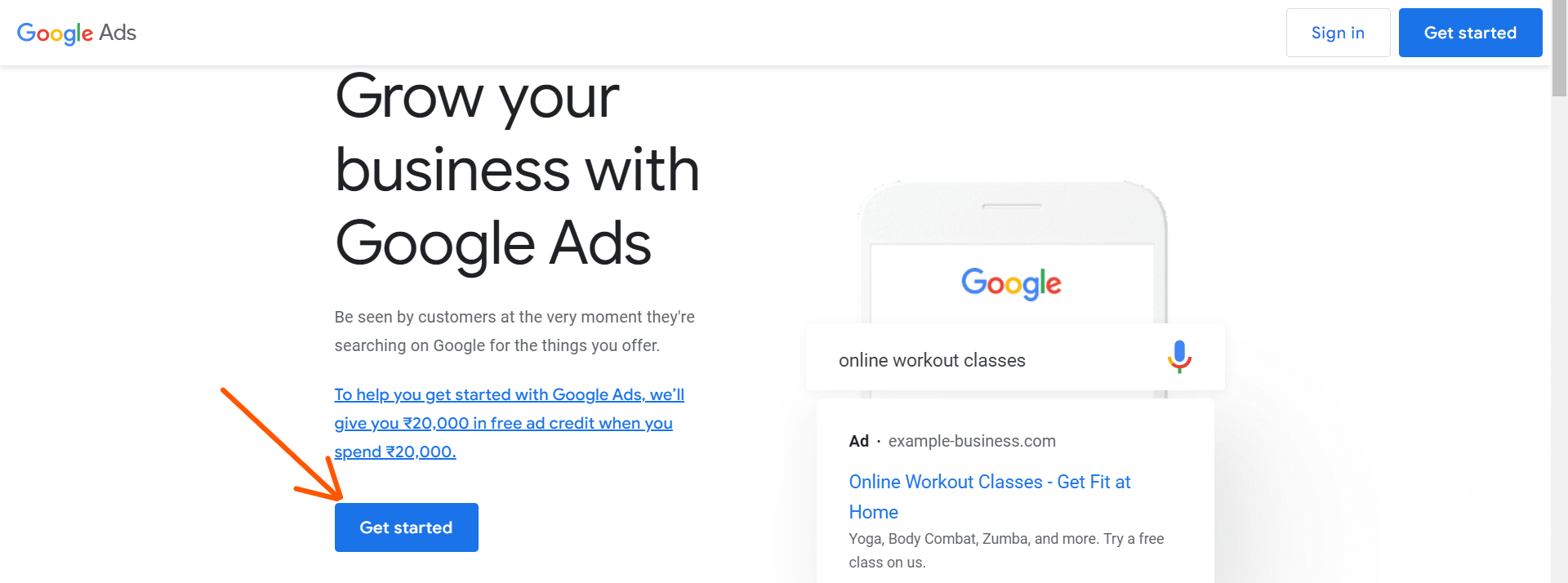 google ads account